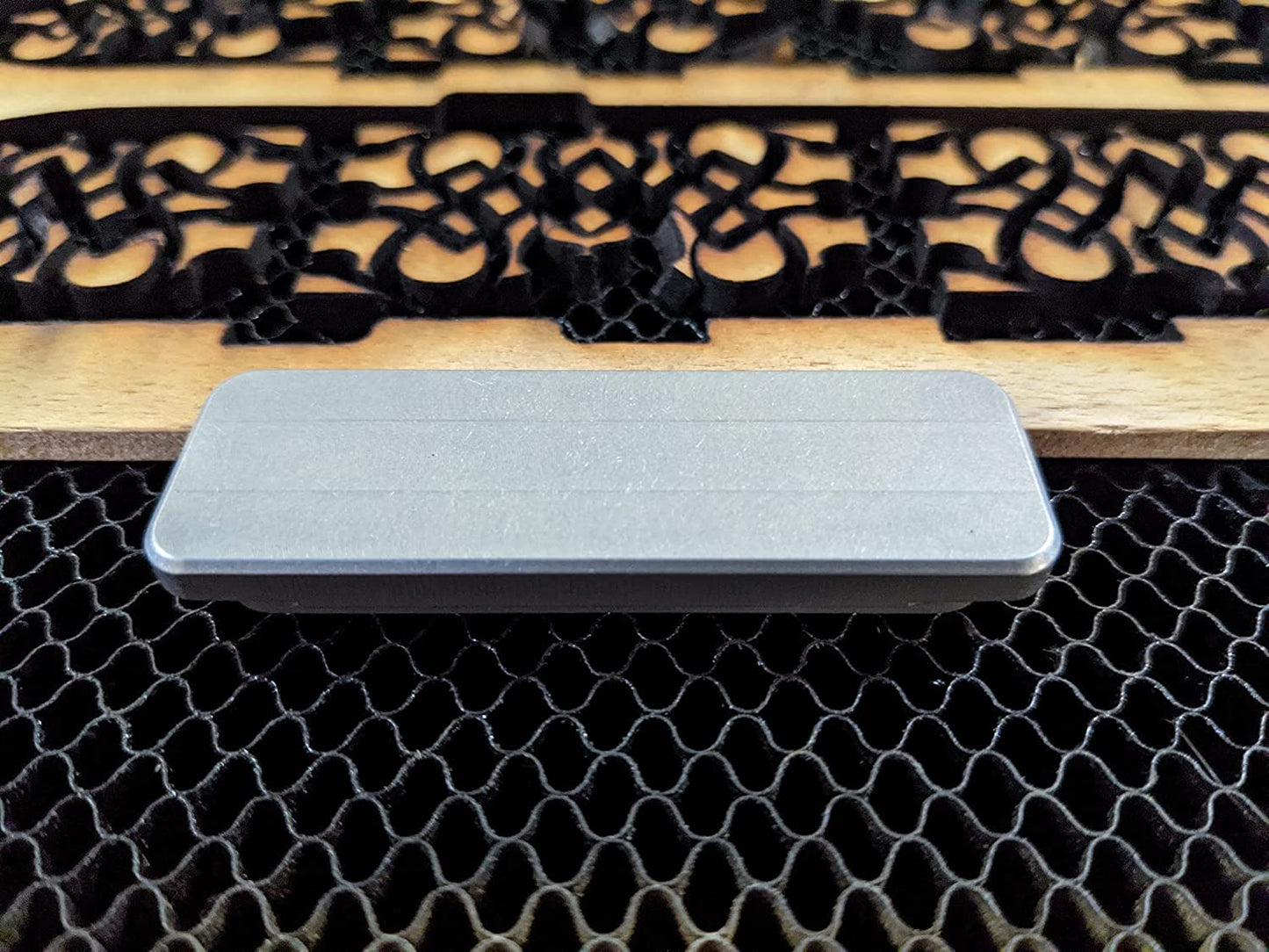 Short Metal Magnetic Hold Downs for Laser Cutting