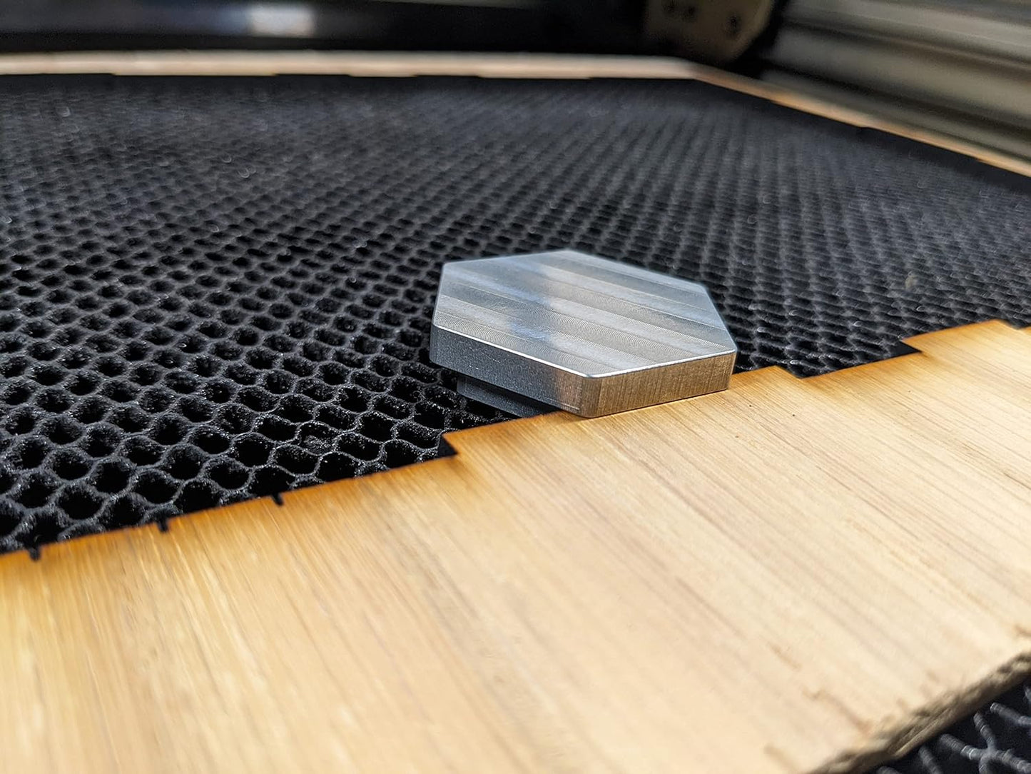 Hex Metal Magnetic Hold Downs for Laser Cutting